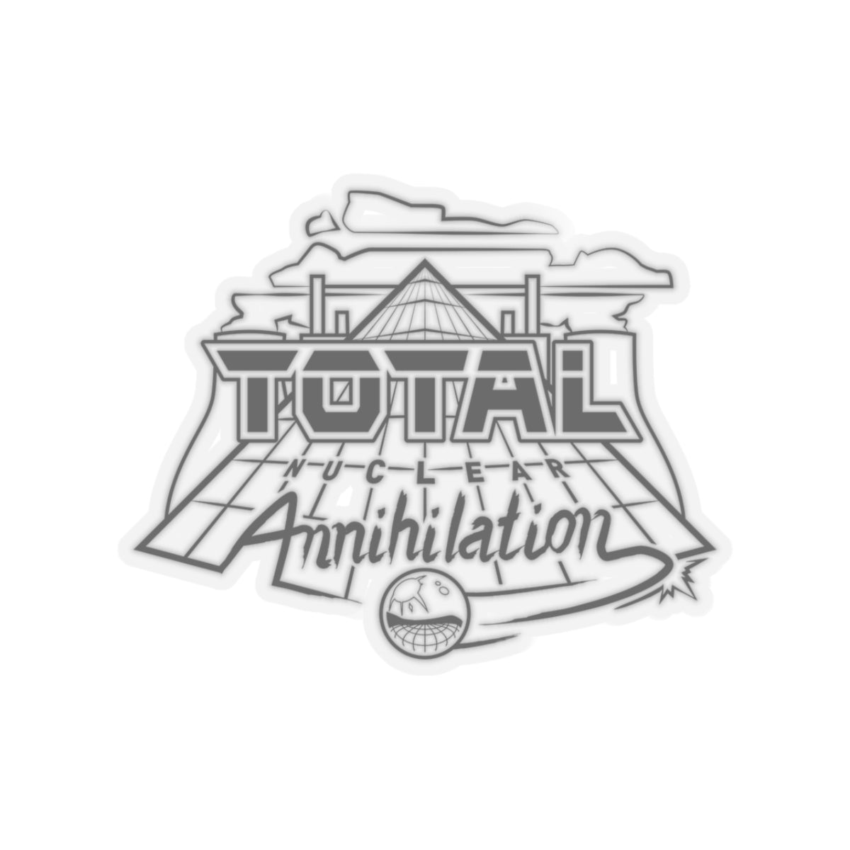 Total Nuclear Annihilation Pinball Sticker