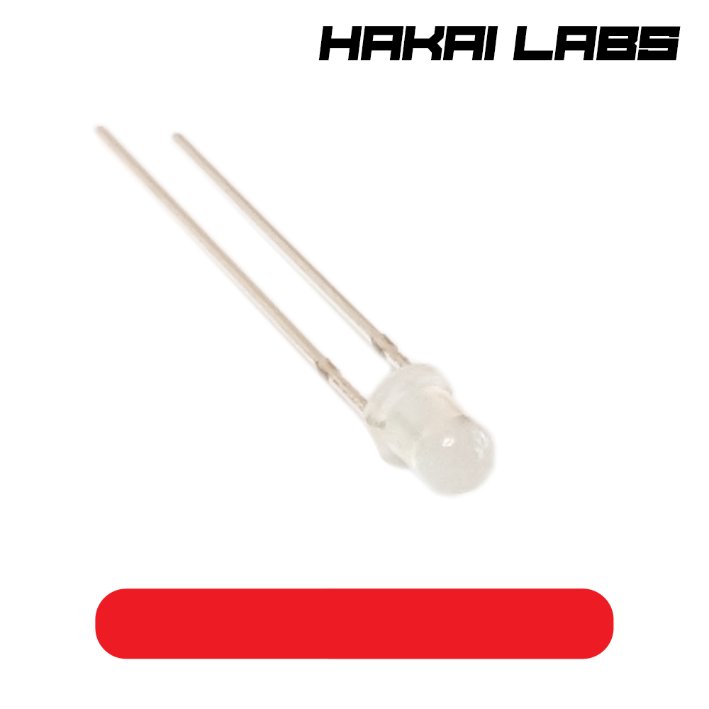 Hakai Labs 3mm Red LED (CVD LED)