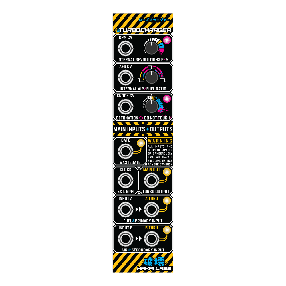 Hakai Labs Turbocharger Replacement Full Color Faceplate