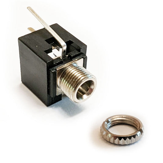 WQP-WQP518MA Qingpu 3.5mm Eurorack TS Mono Jack PC Pin With Knurled Nut