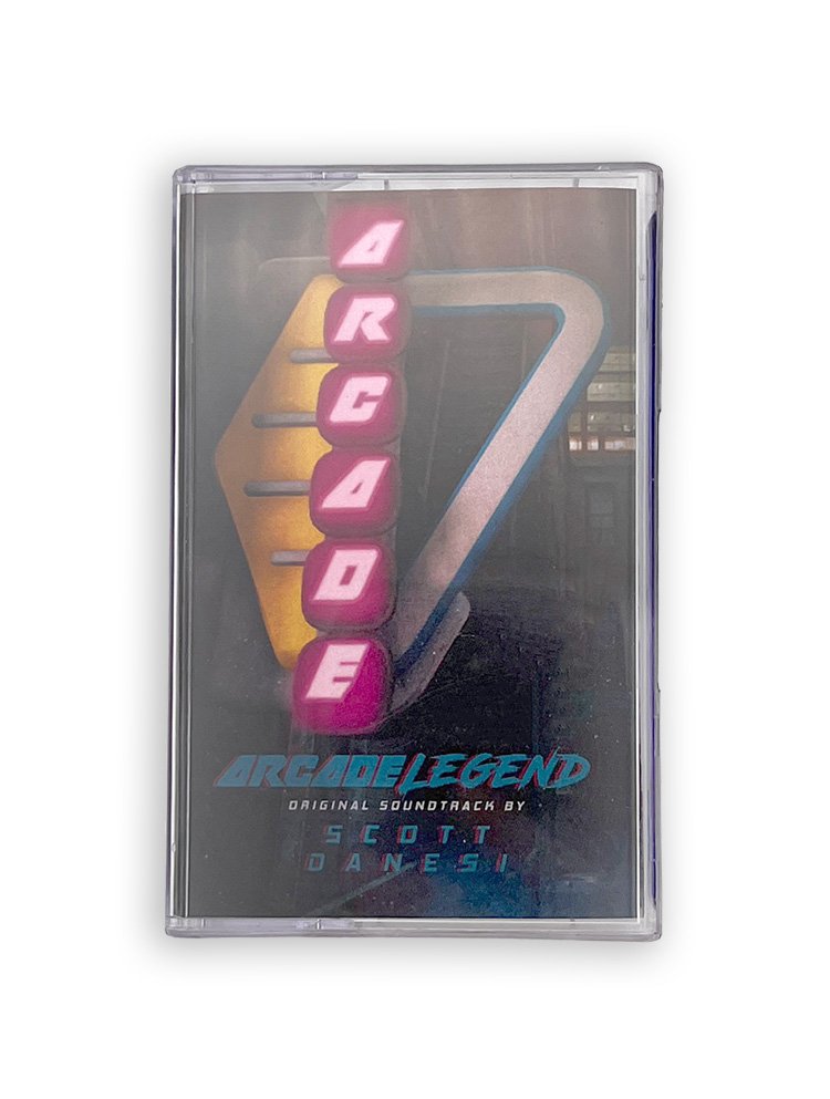 Scott Danesi - Arcade Legend Official Soundtrack Cassette Tape and Digital Download
